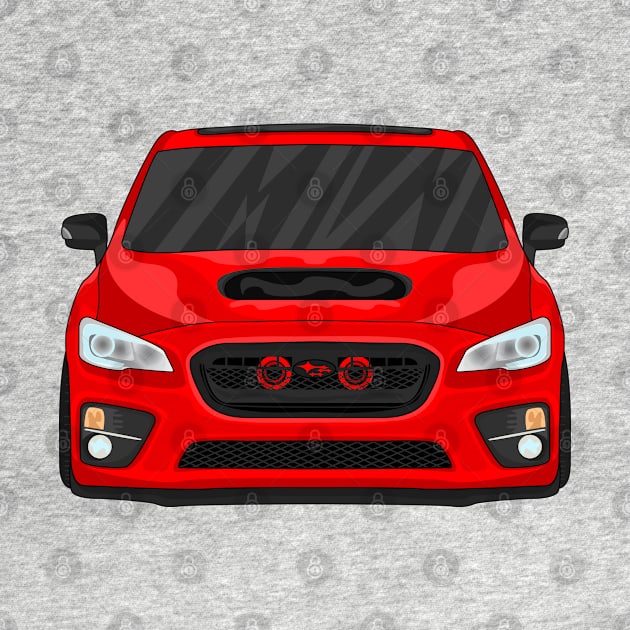 WRX RED by VENZ0LIC